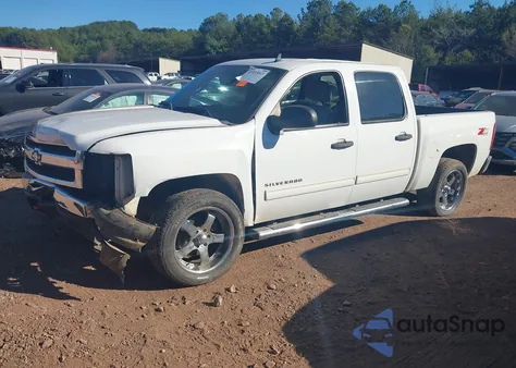 2011 Chevrolet Silverado 1500 Lt из США, поврежденный, VIN 3GCUKSE22BG247262